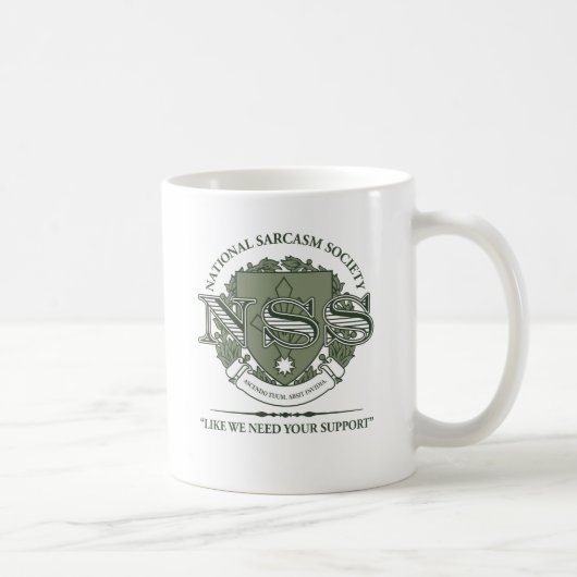 National Sarcasm Society Koffiemok (Rechts)