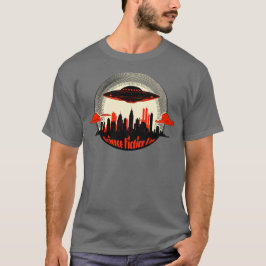 National Science Fiction Day UFO T-shirt