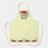 National  Seafood Month Schort (Voorkant)