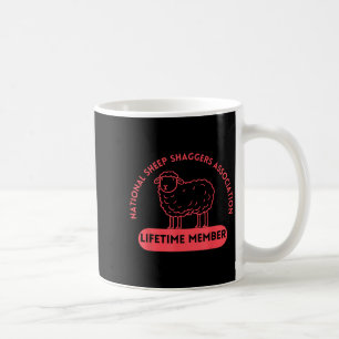 National Sheep Shaggers Association Lifetime Quote Koffiemok