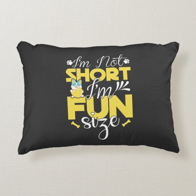 National Short Girl Appreciation Day Accent Kussen (Voorkant)