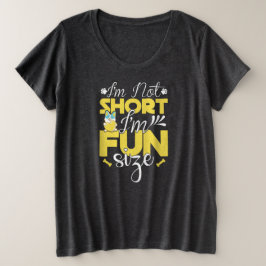 National Short Girl Appreciation Day Grote Maat T-shirt