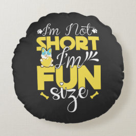 National Short Girl Appreciation Day Rond Kussen