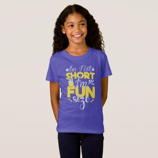 National Short Girl Appreciation Day T-shirt (Voorkant volledig)