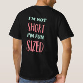 National Short Girl Appreciation Day T-shirt (Achterkant)