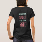 National Short Girl Appreciation Day T-shirt (Achterkant)