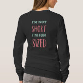 National Short Girl Appreciation Day T-shirt (Achterkant)