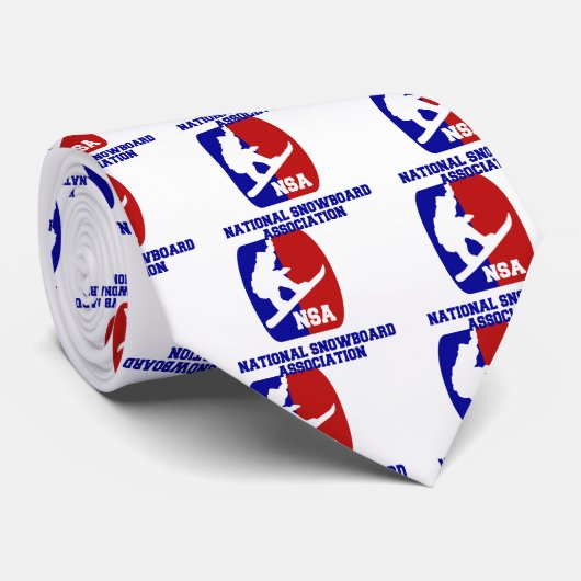 National Snowboard Association Stropdas (Opgerold)