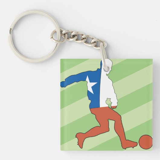 National Soccer Player Sleutelhanger (Voorkant)