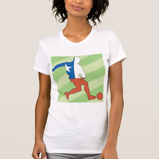 National Soccer Player Womens T-Shirt (Voorkant)