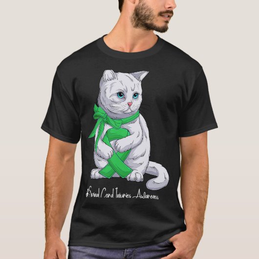 National Spinal Cord Injuries Awareness Month Gree T-shirt (Voorkant)