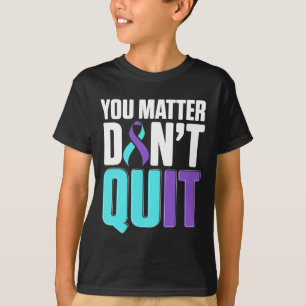 National Suicide Prevention Awareness Month Warrio T-shirt