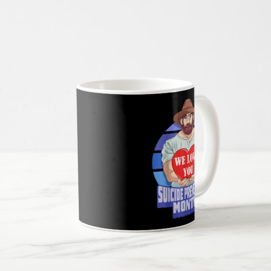 National Suicide Prevention Month Concerned Dad Lo Koffiemok (Voorkant rechts)