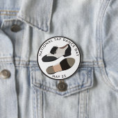 National Tap Dance Day Ronde Button 7,6 Cm (In situ)