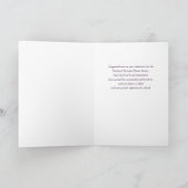 National Technical Honor Society Aangepaste Naam Kaart (Binnen)