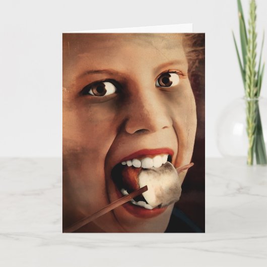 National Toasted Marshmallow Day Feestdagen Kaart (Voorkant)