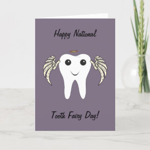 National Tooth Fairy Day Kaart