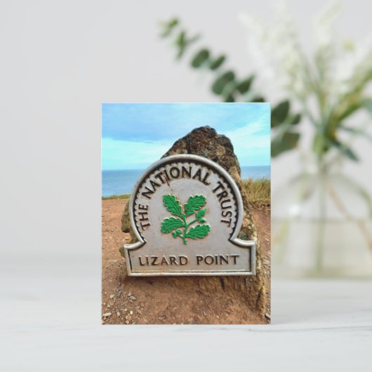 National Trust - Lizard Point (Cornwall) Briefkaart (Staand voorkant)