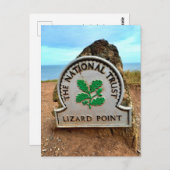 National Trust - Lizard Point (Cornwall) Briefkaart (Voorkant / Achterkant)