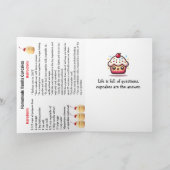 National Vanilla Cupcake Day | November 10th Kaart (Binnen)