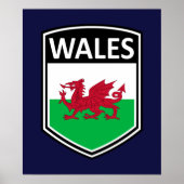 National - Wales Poster (Voorkant)