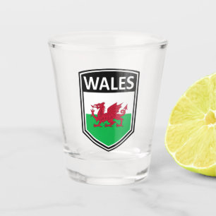 National - Wales Shot Glas