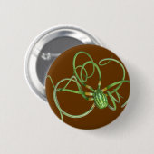 National Watermelon Day Octopus Ronde Button 5,7 Cm (Voorkant /achterkant)