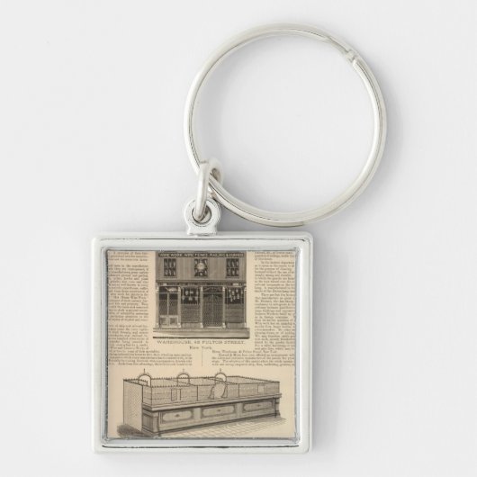 National Wire and Lantern Works, Howard en Morse Sleutelhanger (Voorkant)