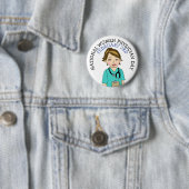 National Women Physician Day 3rd Button (In situ)