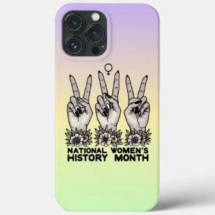 National Women's History Maand Feministische vrouw Case-Mate iPhone Case