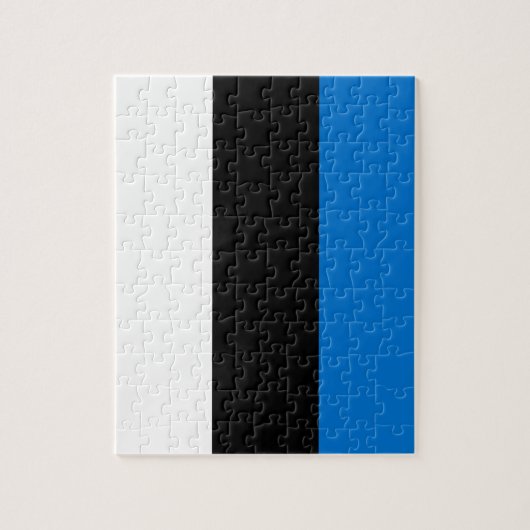 National World Flag Estland Legpuzzel (Verticaal)