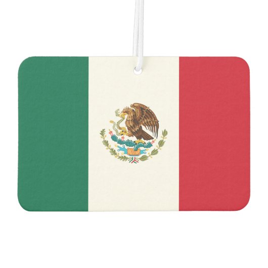 National World Flag Mexico Luchtverfrisser (Achterkant)