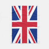 National World Flag van het Verenigd Koninkrijk Fleece Deken (Voorkant)