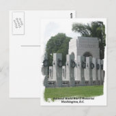 National World War II Memorial Briefkaart (Voorkant / Achterkant)