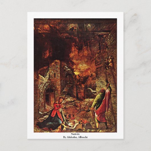 Nationale activiteit van Altdorfer, Albrecht Briefkaart (Voorkant)