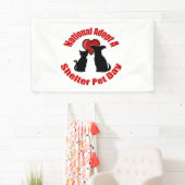 Nationale adoptie van een dag van het huisdier spandoek (Insitu)