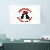Nationale adoptie van een dag van het huisdier spandoek (Beurs)