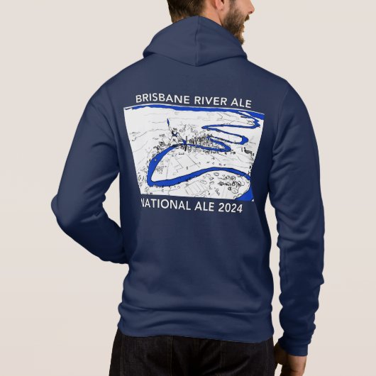 Nationale Ale 2024 Zip-up Hoodie (Achterkant)