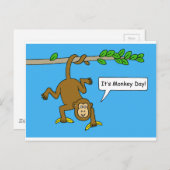 Nationale apendag 14 december briefkaart (Voorkant / Achterkant)