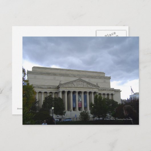 Nationale archieven briefkaart (Voorkant / Achterkant)