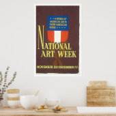 Nationale Art Week 1941 WPA Poster (Keuken)