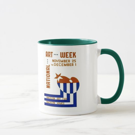 Nationale Art Week - WPA-Poster - Mok (Rechts)