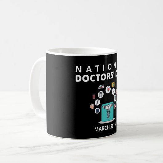 Nationale Artsendag Koffiemok (Voorkant links)