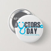 Nationale Artsendag Ronde Button 5,7 Cm (Voorkant /achterkant)