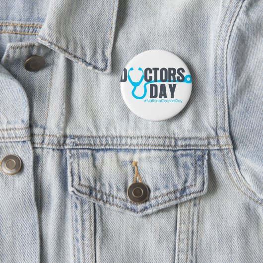 Nationale Artsendag Ronde Button 5,7 Cm (In situ)