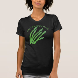 Nationale Asparagus-maand T-shirt