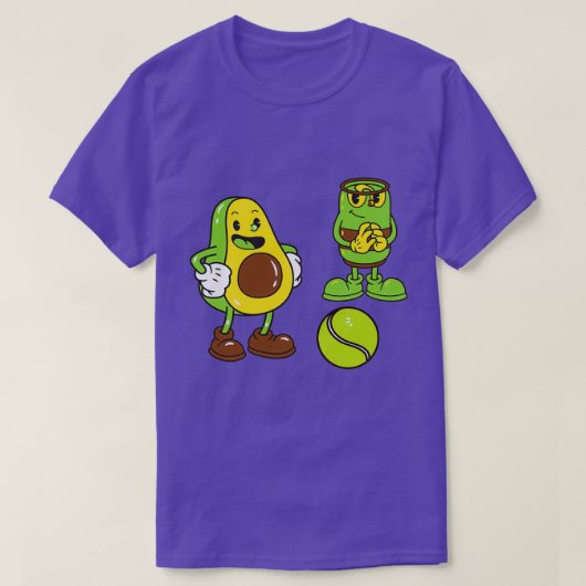 nationale avocado ' s 7 t-shirt (Design voorkant)