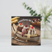 Nationale Banaan Split Dag (Staand voorkant)