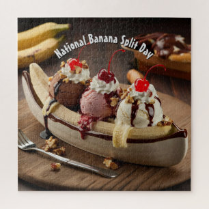 Nationale Banaan Split Dag Legpuzzel