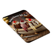 Nationale Banaan Split Dag Magneet (Rechterzijde)